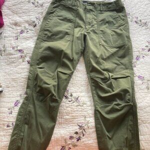 American Eagle Army Green Cargo Pant